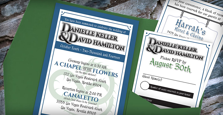 Featured image for Hamilton Wedding Invitations